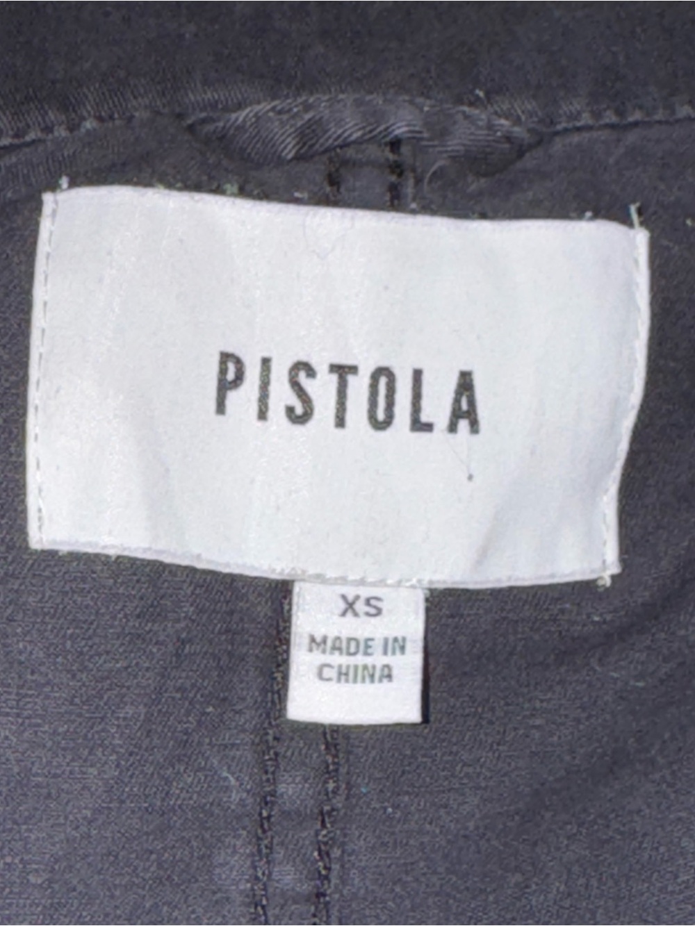 pistola Black Zip-Front Long-Sleeve Jumpsuit - Picture 2 of 5